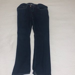 men’s jeans, dark blue, good condition,